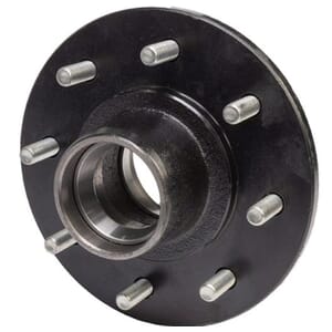 TruRyde® 8-6.5" Trailer Hub with 9/16" Studs for a 7,000 lbs. Trailer Axle - RVI-H-865-916