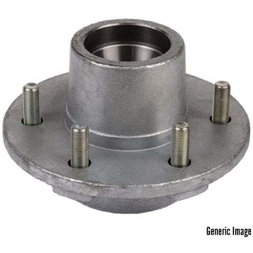 TruRyde® 4-4" Galvanized Trailer Hub for a 2,000 lbs. Trailer Axle - RVI-BT-4400 -HDG