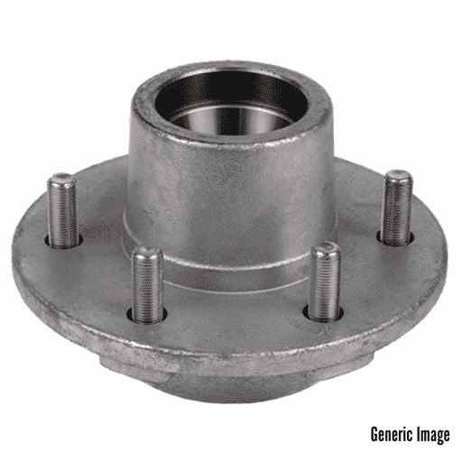 TruRyde® 4-4" Galvanized Trailer Hub for a 2,000 lbs. Trailer Axle - RVI-BT-4400 -HDG