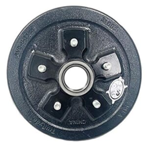 TruRyde® 5-4.5" Bolt Circle 10" Trailer Hub/Drum for a 3,500 lbs. Trailer Axle - RVD-U-5450