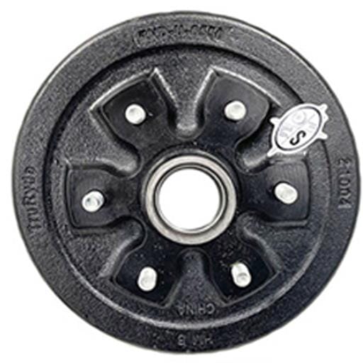 TruRyde® 6-5.5" Bolt Circle 10" Trailer Hub/Drum for a 3,500 lbs. Trailer Axle - RVD-U-6550