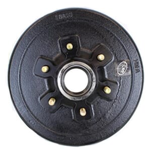 TruRyde® 6-5.5" Bolt Circle 12" Trailer Hub/Drum for a 5,200 lbs. Trailer Axle - RVD-H-6550