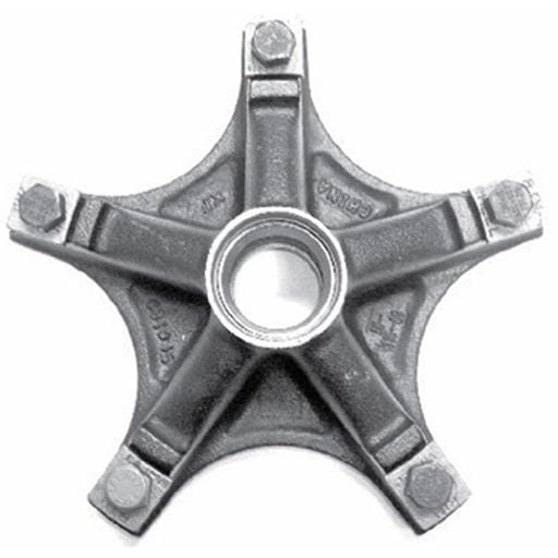 TruRyde® 5-9.40" Trailer Hub for a 6,000 lbs. Mobile Home Trailer Axle - MHI-122458-RCB