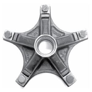 TruRyde® 5-9.40" Trailer Hub for a 6,000 lbs. Mobile Home Trailer Axle - MHI-122458-RCB