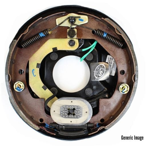 TruRyde® 7" x 1-1/4" 2,200 lbs. Electric Brake Left Hand Assembly - BK-7E-01