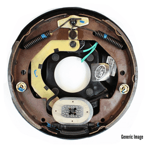 TruRyde® 7" x 1-1/4" 2,200 lbs. Electric Brake Left Hand Assembly - BK-7E-01