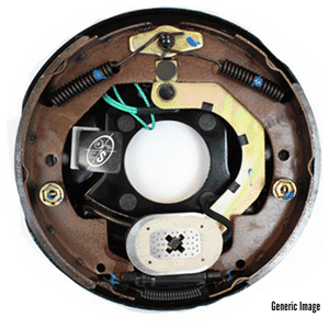 TruRyde® 7" x 1-1/4" 2,200 lbs. Electric Brake Right Hand Assembly - BK-7E-02