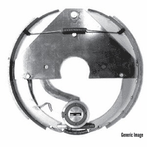 TruRyde® 12" x 2" 7,000 lbs. Mobile Home Weld-On Left Hand Brake Assembly - BK-12E-MHL-01