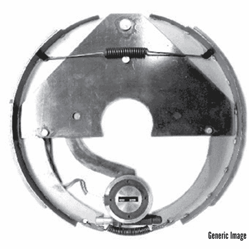 TruRyde® 12" x 2" 7,000 lbs. Mobile Home Weld-On Right Hand Brake Assembly - BK-12E-MHL-02