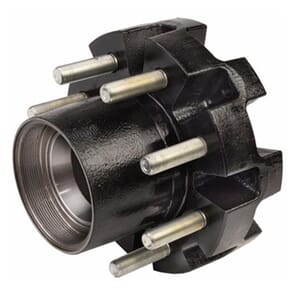 TruRyde® 8-6.5" Trailer Hub with 5/8" Studs for a 10,000 lbs. Trailer Axle - RVI-10K-865-580