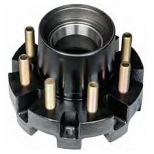 TruRyde® 8-6.5" Oil Trailer Hub with 5/8" Studs for a 12,000 lbs. Trailer Axle - RVI-12K-865-580