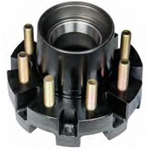 TruRyde® 8-275mm Oil Trailer Hub with M22 Studs for a 16,000 lbs. Trailer Axle - RVI-16K-8275-M22