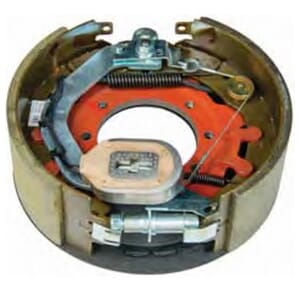 TruRyde® 12-1/4" x4" Left hand Self-Adjusting Electric Brake assembly for 10K HD Trailer Axles - BK-10KEHD-01