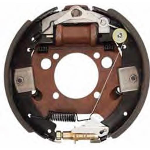 TruRyde® 12-1/4" x 3-3/8" Left hand Self-Adjusting Hydraulic Brake assembly for 8K Trailer Axles - BK-8KH-01