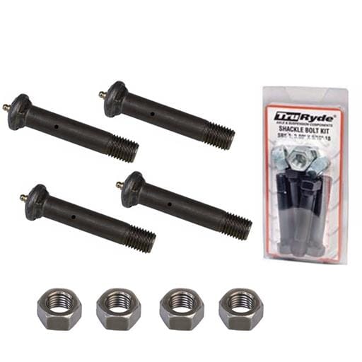 TruRyde® Pre-Packaged (4) 7/8" x 4.688" Lube Shackle Bolt Kit- PP-SBK-5