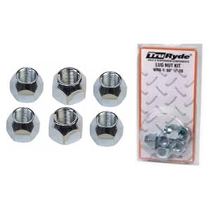 TruRyde® Pre-Packaged (6) 1/2"-20 60° Lug Nut Kit - PP-WNK-1
