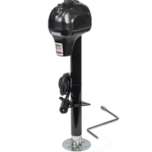 TruRyde® 3,500 lbs. Electric Trailer Jack with Drop Leg - TR-JE3.5K-24