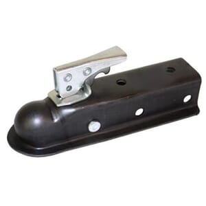 TruRyde® 2" Straight Tongue Coupler (3" Channel, 3,500 lbs) - TR-CS3.5K-2.00X3.00