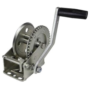 TruRyde® 1,600 lbs. Zinc Plated Hand Crank Winch - TR-WH1.6K