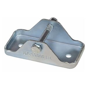 TruRyde® Zinc Jack Foot for 2" Tube - TR-AJF-2.00