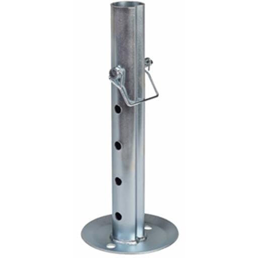 TruRyde® 9-1/2" Drop Leg for 2" Tube Trailer Jack - TR-AJDL9.5-2.00