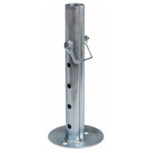 TruRyde® 9-1/2" Drop Leg for 2" Tube Trailer Jack - TR-AJDL9.5-2.00