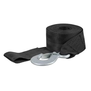 Curt 23' Winch Strap with Snap Hook (4,800 lbs.) - 29452