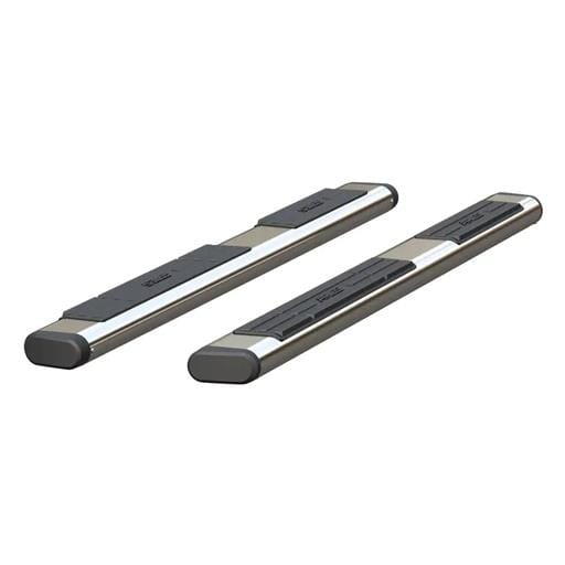 Aries 6" x 75" Polished Stainless Oval Side Bars (No Brackets) - S2875