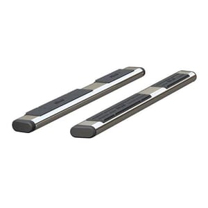 Aries 6" x 75" Polished Stainless Oval Side Bars (No Brackets) - S2875