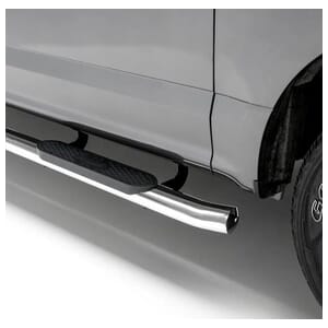 Aries 4" Polished Stainless Oval Side Bars, Select Ram 1500 - S225045-2