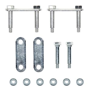 Lippert® Axle Attaching Parts for 2,000-7,000-lb. Double-Eye Single Axles - No Equalizer - 121101LRV