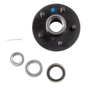 Lippert® Idler Hub, 5 on 4.5" - 3,500 lbs. (with Bearing Cone Kit) - 814208