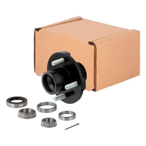 Lippert® Idler Hub, 4 on 4.0" - 2,200 lbs. (with Bearing Cone Kit) - 814206