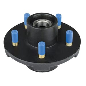 Lippert® Idler Hub Assembly, 5 on 4.5"; 6.5" Hub Flange - 2,200 lbs. (Fully Assembled) - 814196