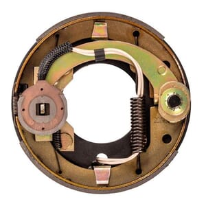 Lippert® Electric Trailer Brake Assembly, 7" x 1-1/4", 4 Bolt, 2,200-lb. Axles, Left - 389875