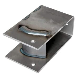 Lippert® Rear Trailer Axle Hanger - 8-1/2" x 3-1/8", 12,000-16,000-lb. Axle Rating - 298553