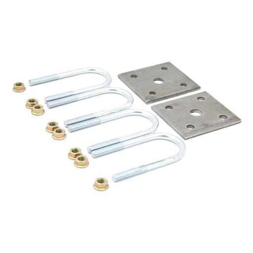 Lippert® Trailer Axle U-Bolt Mounting Kit, 2,200-lb. Axles, 1-3/4" Axle Tube, 3/8"-24 - 297426