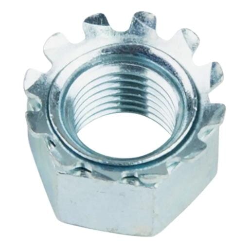 Lippert® Trailer Brake Hex Lock Mounting Nut, 3/8"-24 Thread Size - 122077