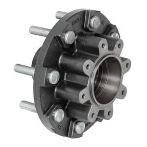 Lippert® Threaded Trailer Idler Hub - 16K, 8 on 275 mm, 17-1/2" Wheel Size, M22 Studs - 2024029115