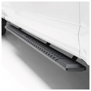 Aries AdvantEDGE 75" Black Aluminum Side Bars, Select Toyota Tundra Extended Cab #2556056