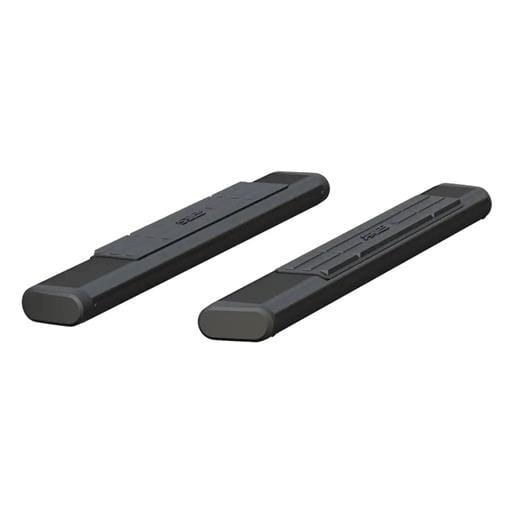 Aries 6" x 53" Black Aluminum Oval Side Bars (No Brackets) - B2853
