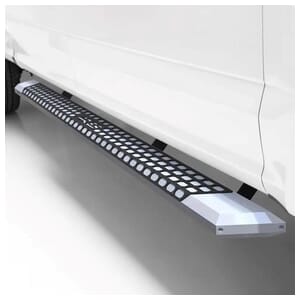 Aries AdvantEDGE 5-1/2" x 91" Chrome Aluminum Side Bars, Select Ford F150, F250, F350 - 2555048