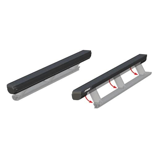 Aries ActionTrac 87.6" Powered Running Boards (No Brackets) - 3025183