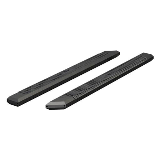 Aries AdvantEDGE 5-1/2" x 91" Black Aluminum Side Bars (No Brackets) - 2055991