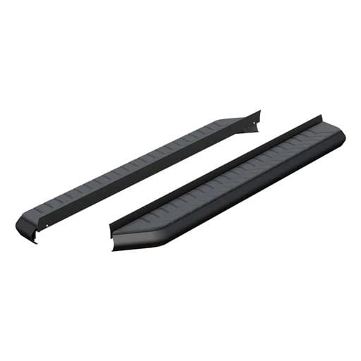 Aries AeroTread 5" x 76" Black Stainless Running Boards (No Brackets) - 2051976