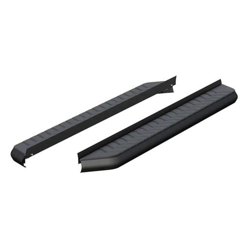 Aries AeroTread 5" x 70" Black Stainless Running Boards (No Brackets) - 2051970