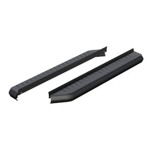 Aries AeroTread 5" x 70" Black Stainless Running Boards (No Brackets) - 2051970