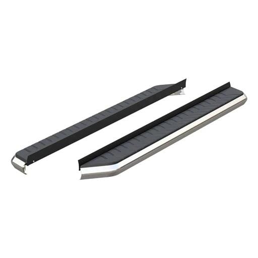 Aries AeroTread 5" x 76" Polished Stainless Running Boards (No Brackets) - 2051876