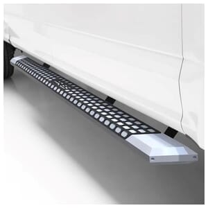 Aries AdvantEDGE 5-1/2" x 91" Chrome Aluminum Side Bars, Select Ram 1500 Crew Cab - 2555049