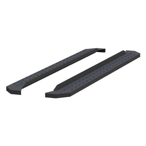 Aries RidgeStep 6-1/2" x 85" Black Steel Running Boards (No Brackets) - C2885